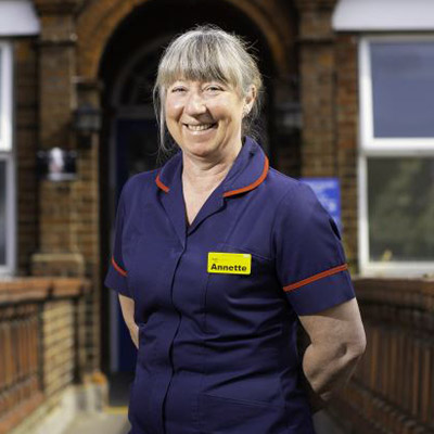 How the pandemic led to a new start for Matron Annette