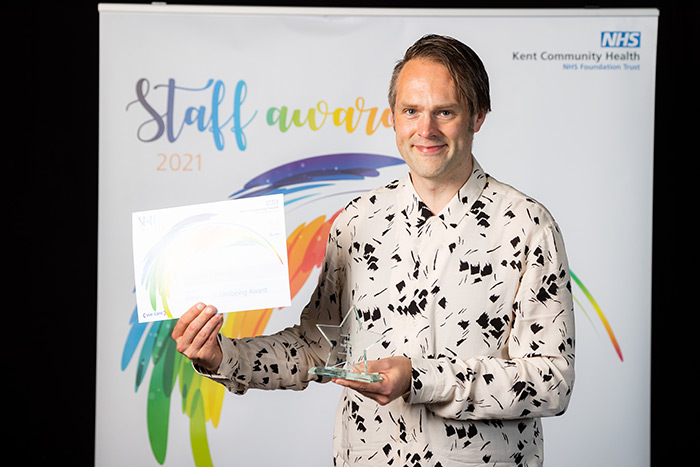 Health and wellbeing award: Thom Fentem