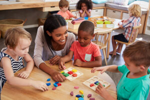 Childcare and free early education (three to four-year old)