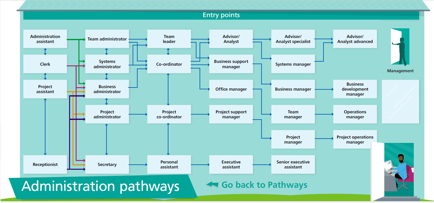 Admin career pathway