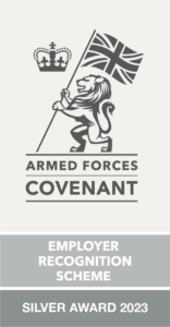 Silver employer recognition status logo