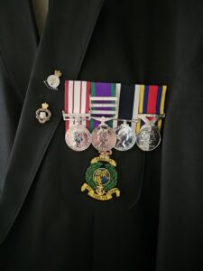 Edwin's service medals