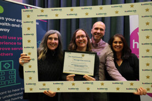NHS Health Check Service winners at the Health Watch Awards 2024