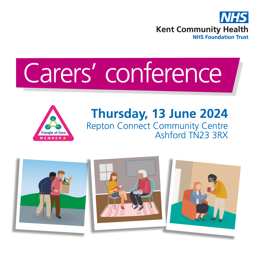 Free carers' conference in June graphic